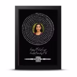 تابلو عشق جهانی - پیش زمینه و قاب مشکی