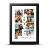 تابلو-کلاژ-LOVE-قاب-مشکی تابلو کلاژ طرح LOVE 8 تکه - قاب مشکی