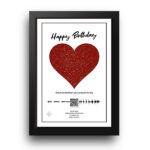 تابلو آسمان مدل FST7 قلب ولنتاین