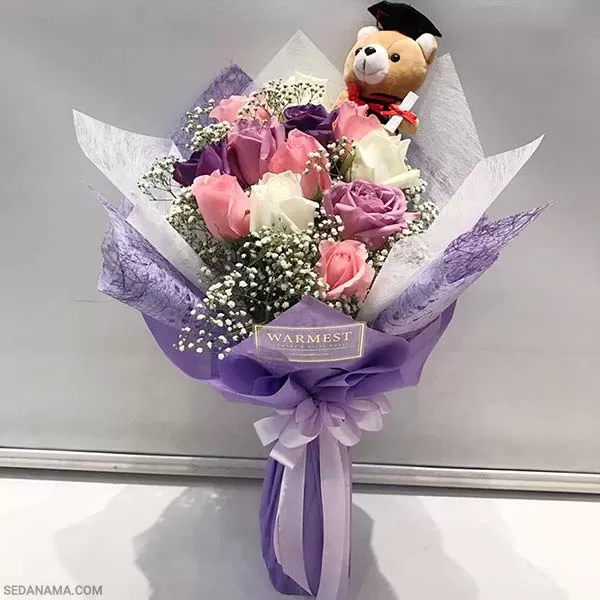 خرید گل برای هدیه فارغ التحصیلی