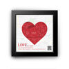 تابلو مکان نما عاشقانه 2 ولنتاین