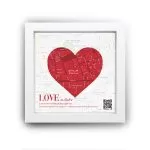 تابلو مکان نما عاشقانه 2 ولنتاین