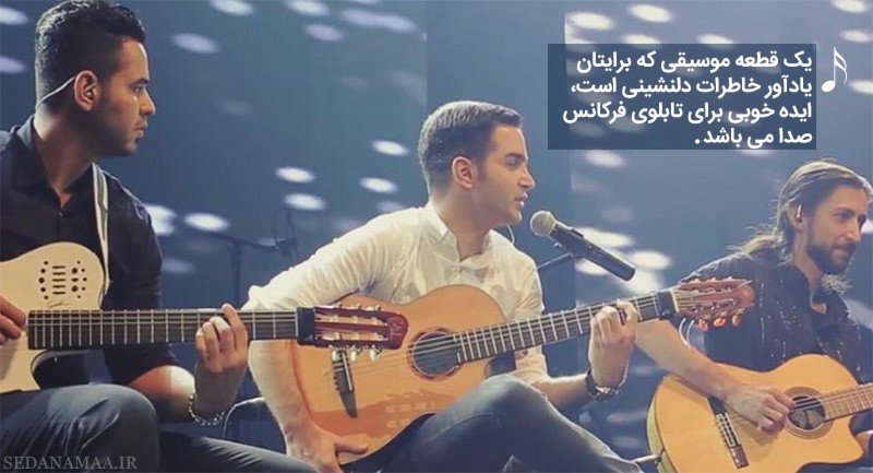 موسیقی برای تابلوی فرکانس صدا